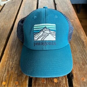 Patagonia blue Trucker Hat